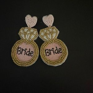 Bride earrings